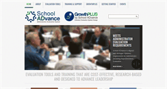 Desktop Screenshot of goschooladvance.com